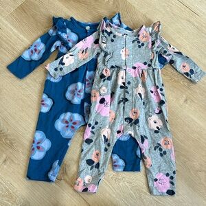 Tea Collection Girl Romper Bundle